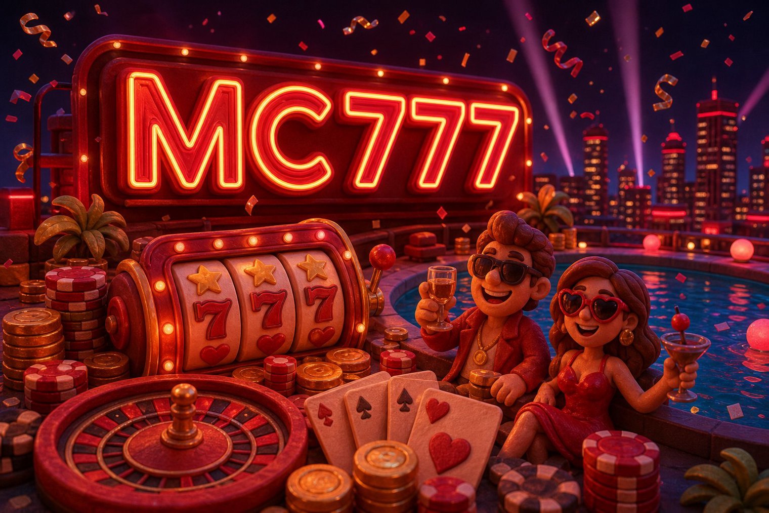 Panel hadiah pendaftaran MC777 Wolf Gold dengan ringkasan syarat klaim